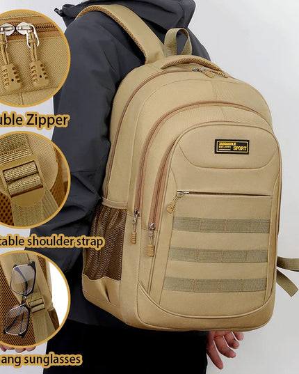 Tactical Rucksack khaki Outdoor wasserdicht
