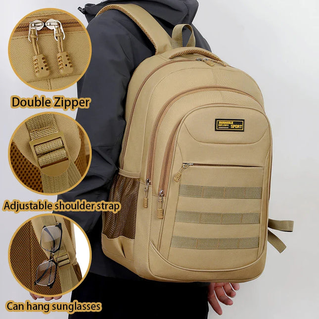 Tactical Rucksack khaki Outdoor wasserdicht