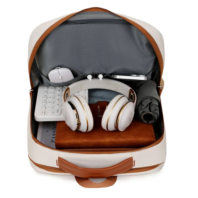 Eleganter Rucksack Damen mit USB-Port