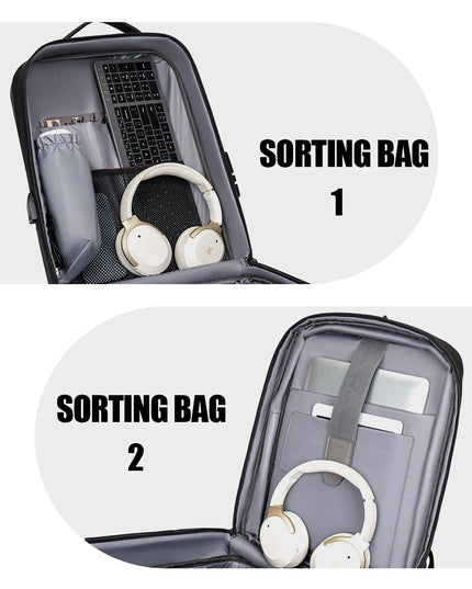 Rolltop Rucksack 15.6 Zoll wasserdicht