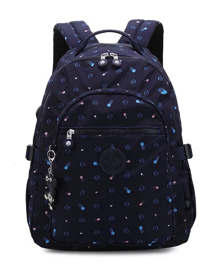 Bunter Schulrucksack mit Buchstaben 16 Zoll