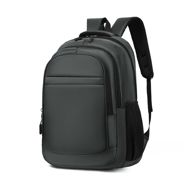 Klassischer Rucksack 15 Zoll schwarz
