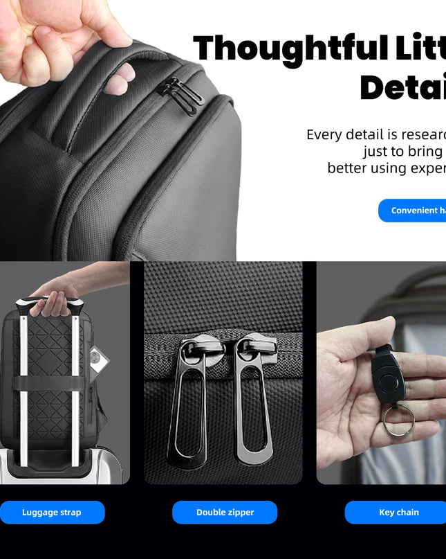 Laptop Rucksack 17 Zoll wasserdicht – Heroic Knight Classic