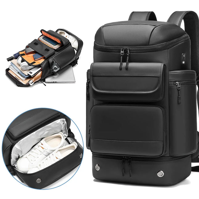 50L Rucksack 16 Zoll mit Schuhfach