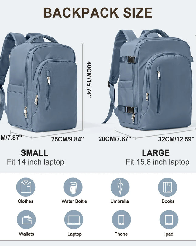 Grosser Damen Reise-Rucksack mit Trolley