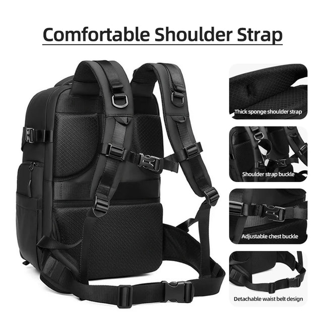 Kamera-Rucksack 16 Zoll fuer DSLR und Laptop