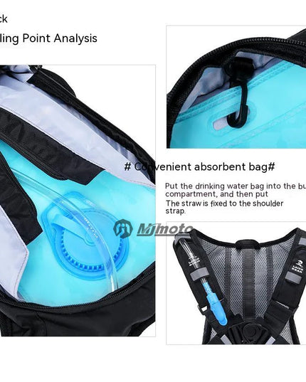 Leichter faltbarer Outdoor-Rucksack Fahrrad