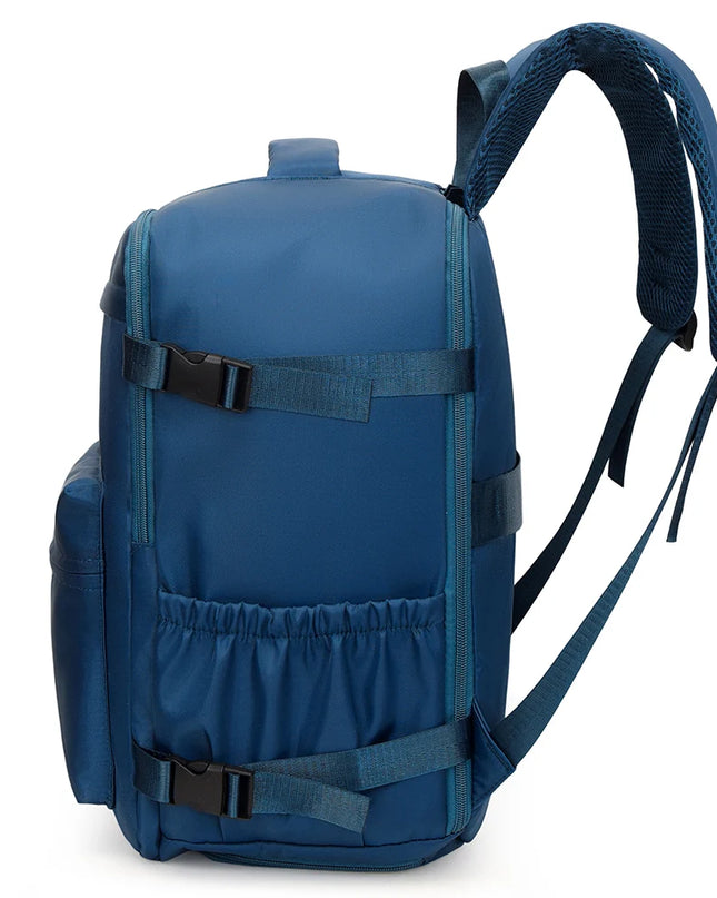 Reise-Rucksack 40x30x19 Schuhfach dunkelblau