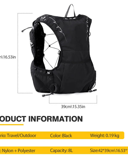 Praktischer Fahrrad-Rucksack ergonomisch