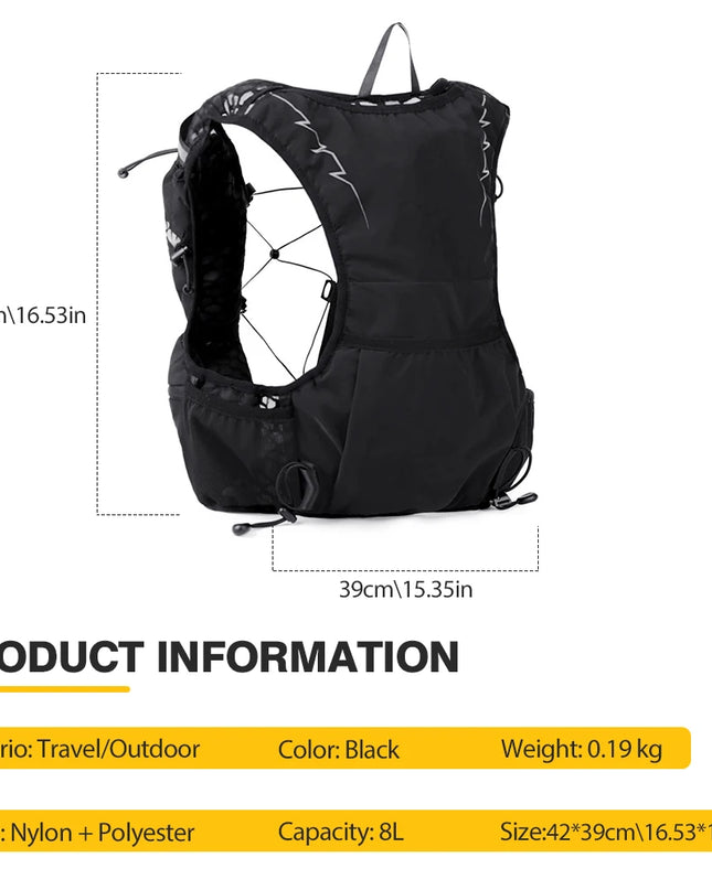 Praktischer Fahrrad-Rucksack ergonomisch