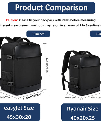 Rucksack Handgepäck Ryanair und EasyJet