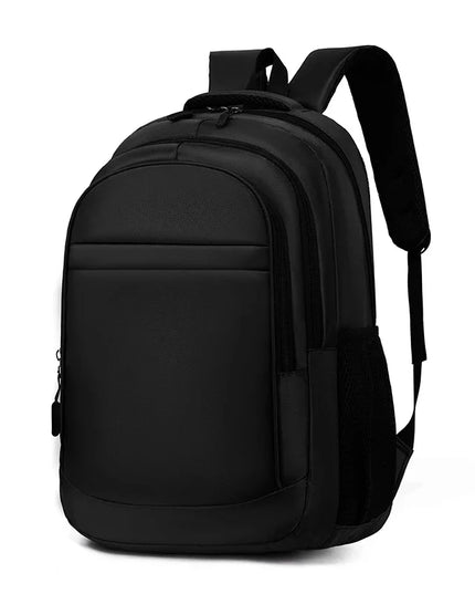 Klassischer Rucksack 15 Zoll schwarz