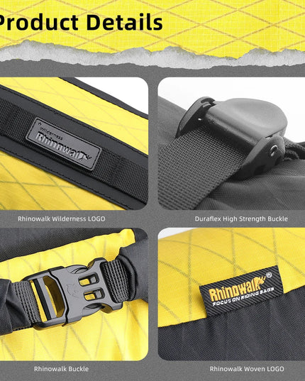 Leichter Fahrrad-Rucksack Pendler Nylon Uni