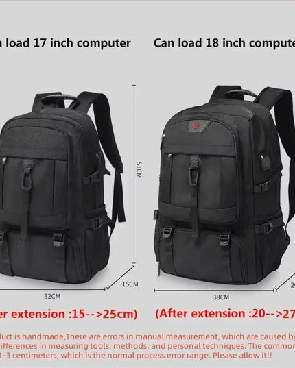 Grosser Rucksack Schuhfach und Organizer