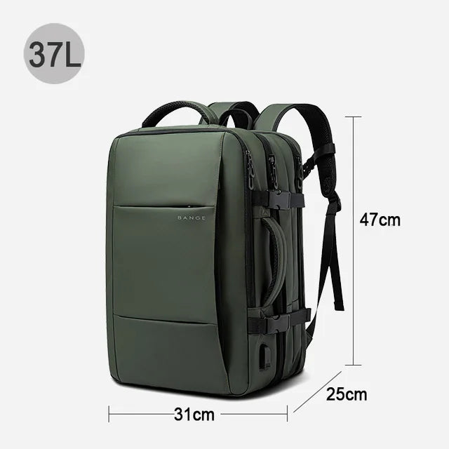 Erweiterbarer Rucksack 17.3 Zoll 45L