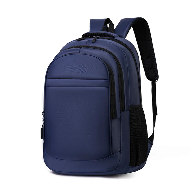 Klassischer Rucksack 15 Zoll schwarz