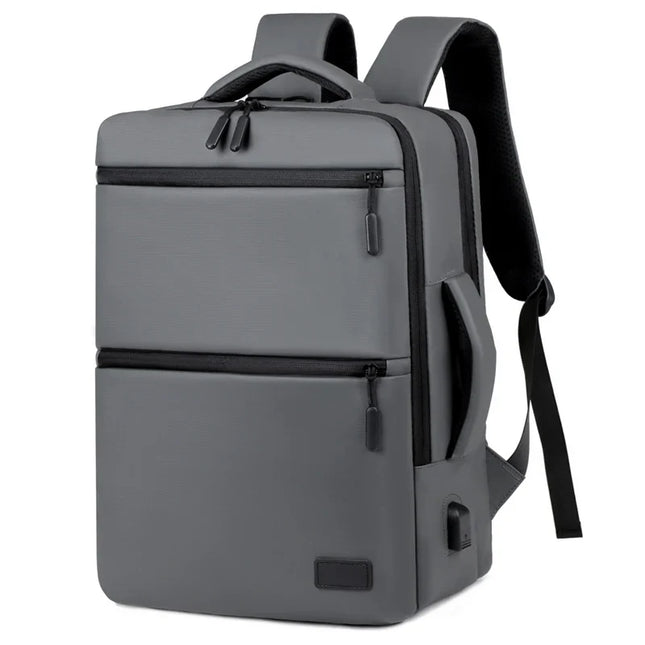 Mintgruener Business-Rucksack stossfest USB