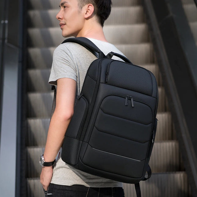 Laptop Rucksack: FENRUIEN Wasserdichter 16 Zoll Rucksack mit USB
