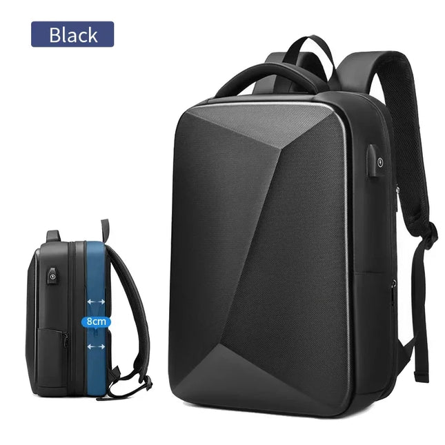 Laptop Rucksack Herren – 15,6 Zoll erweiterbar & wasserdicht