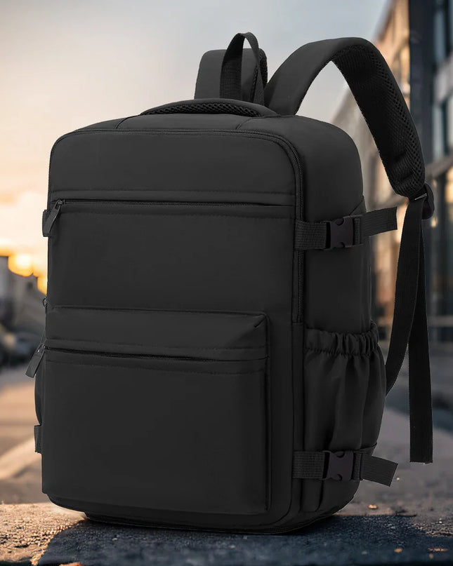 Zweiteiliger Damen-Rucksack creme und braun