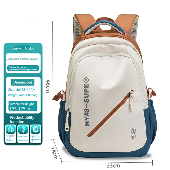 Streetstyle-Rucksack 16 Zoll unisex leicht