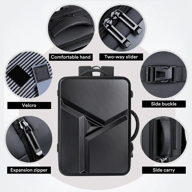 Laptop Rucksack 17 Zoll – Wasserdichter Rucksack für Herren