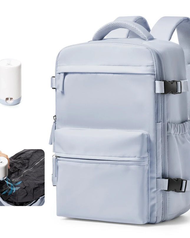 Reise-Rucksack mit Vakuum-Kompression
