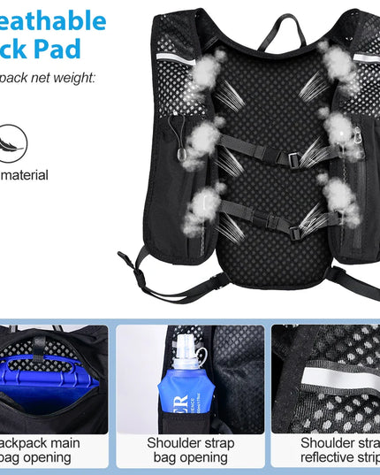 Robuster Buero-Rucksack Fahrrad Nylon