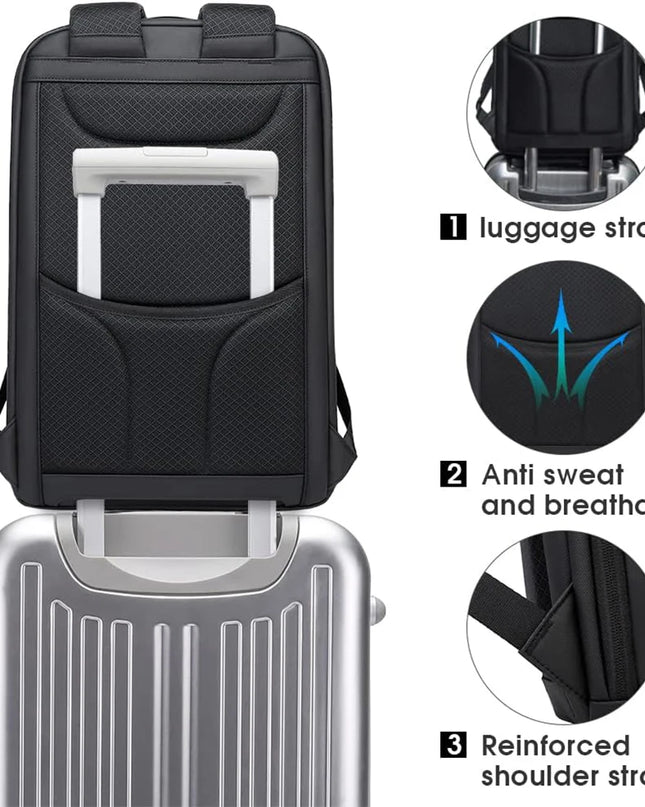 Laptop Rucksack Herren 15.6 Zoll - BANGE Business Rucksack