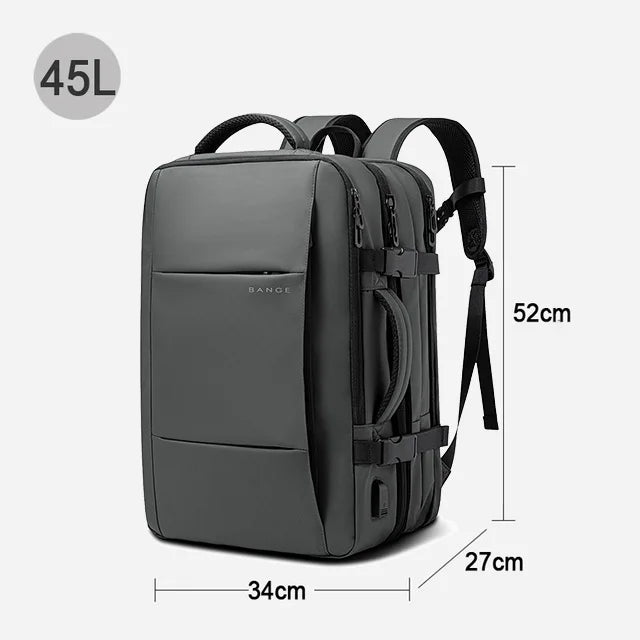 Erweiterbarer Rucksack 17.3 Zoll 45L
