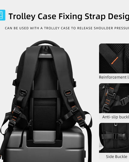 Wasserdichter Rucksack mit Anti-Diebstahl
