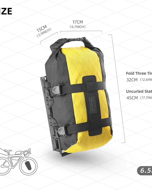 Leichter Fahrrad-Rucksack Pendler Nylon Uni