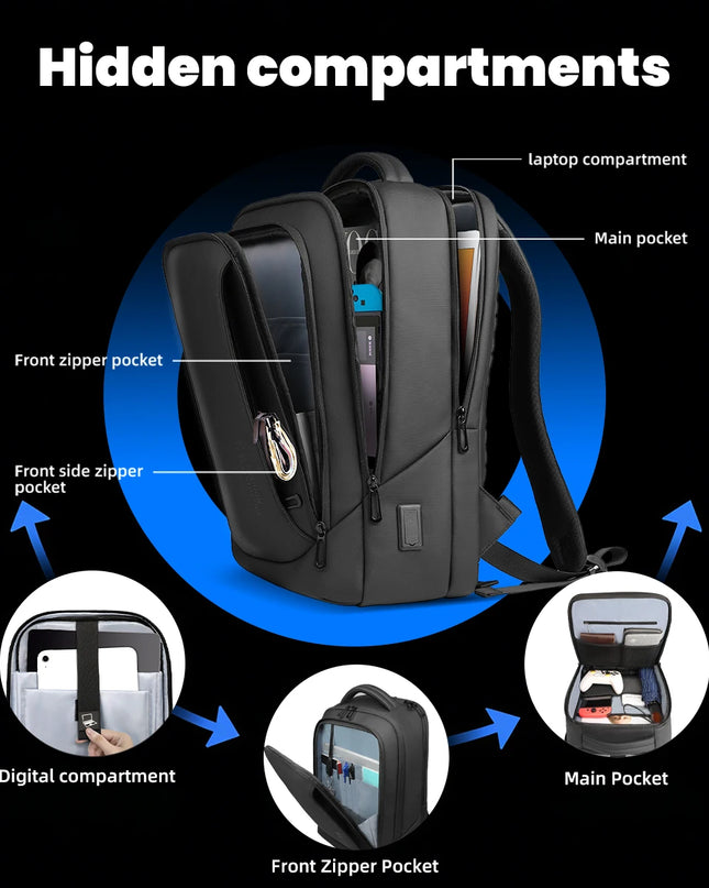 Laptop Rucksack 17 Zoll wasserdicht – Heroic Knight Classic