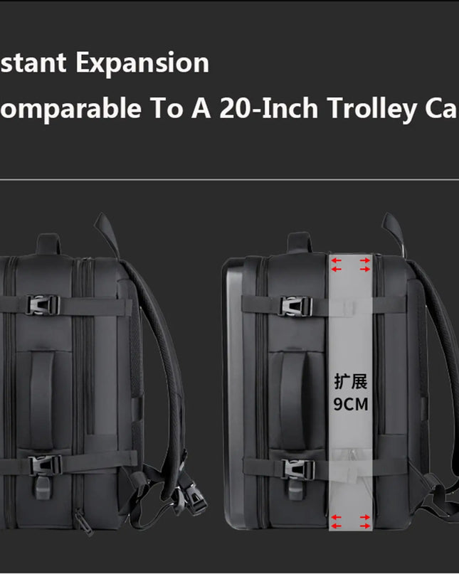 Laptop Rucksack 17 Zoll – Wasserdichter Rucksack für Herren