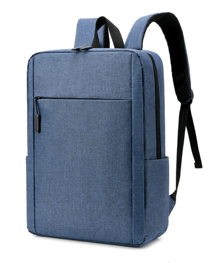 Schlichter Business-Rucksack grau meliert