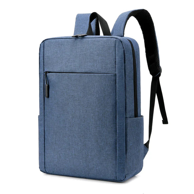 Schlichter Business-Rucksack grau meliert