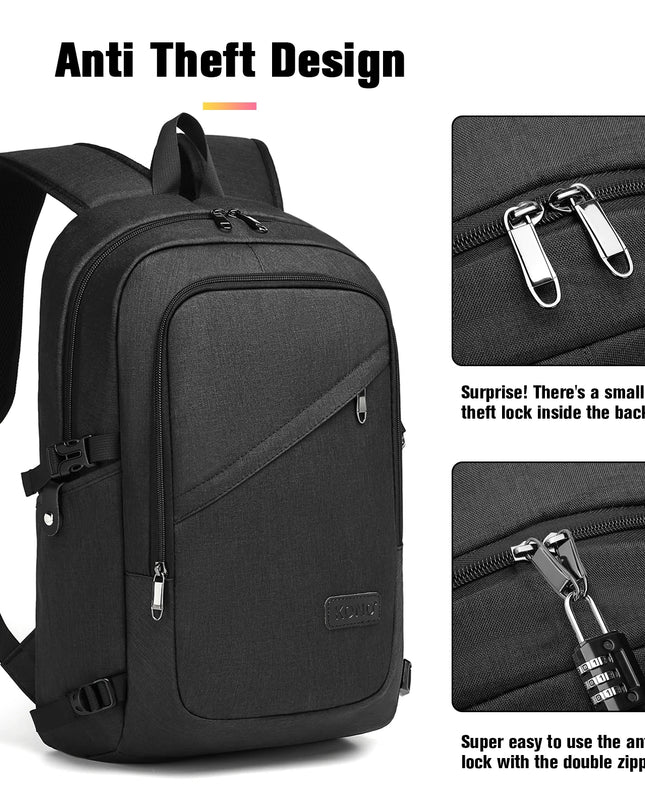 Kompakter Rucksack 15 Zoll mit Organizer