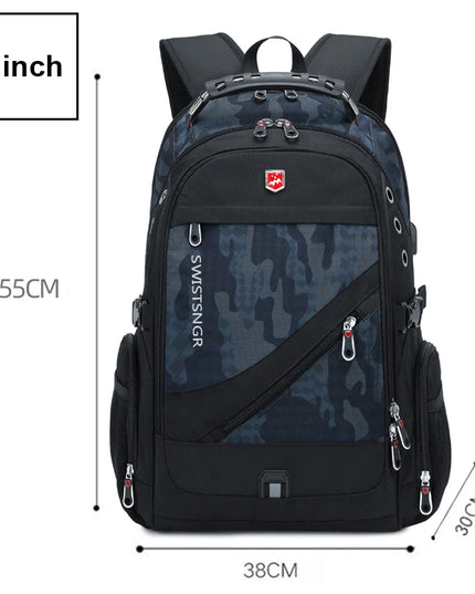 Hardshell Rucksack mit TSA-Schloss