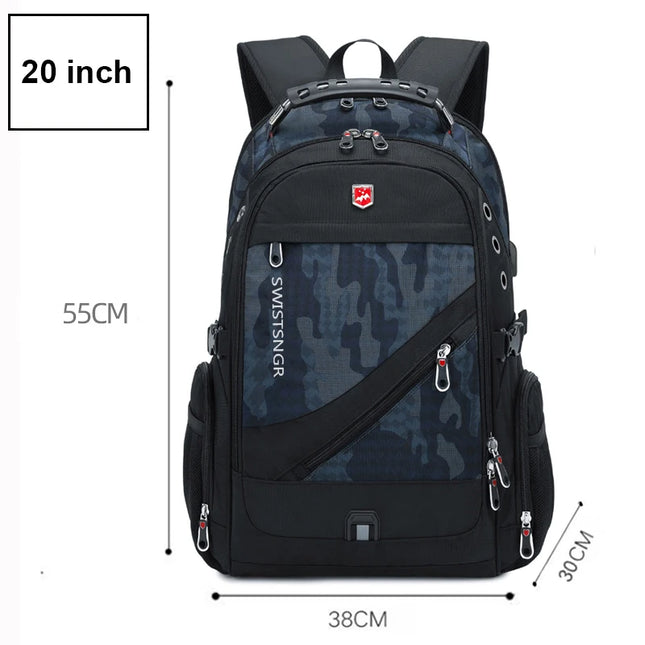 Hardshell Rucksack mit TSA-Schloss