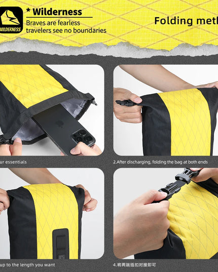 Leichter Fahrrad-Rucksack Pendler Nylon Uni
