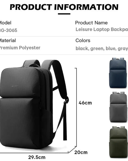 Simple Design Rucksack Herren 16 Zoll