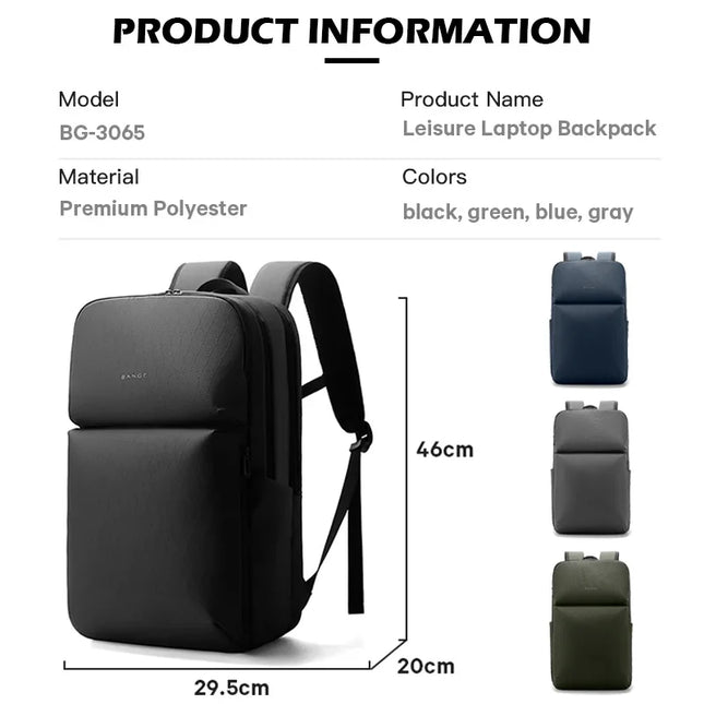 Simple Design Rucksack Herren 16 Zoll