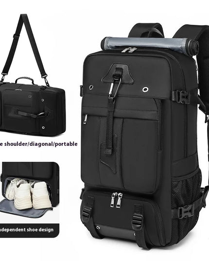 55L Rucksack 3-in-1 mit Schuhfach