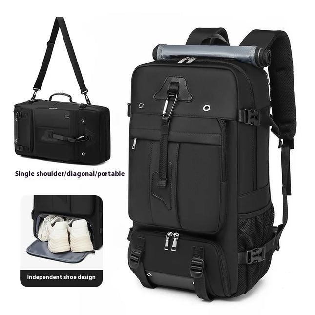 55L Rucksack 3-in-1 mit Schuhfach