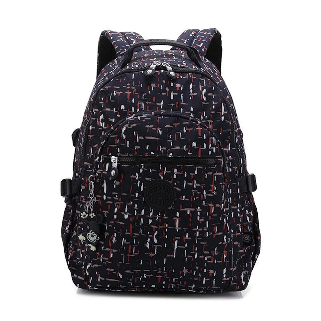 Bunter Schulrucksack mit Buchstaben 16 Zoll