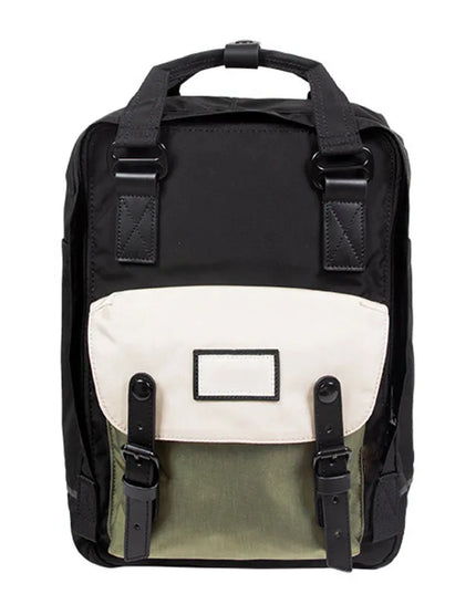 Vintage Rucksack zweifarbig 14 Zoll Canvas