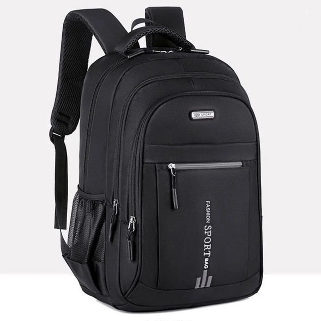 Slim Rucksack Herren mit USB und Fächern