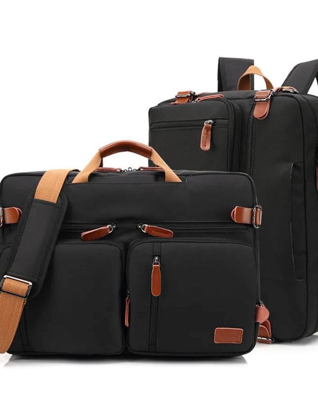 3-in-1 Rucksack Umhaengetasche 17 Zoll