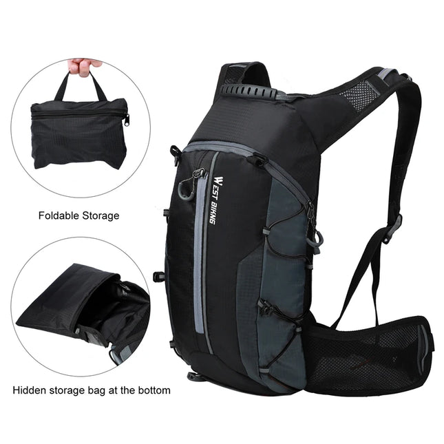 Wasserdichter Fahrrad-Rucksack Nylon Sport