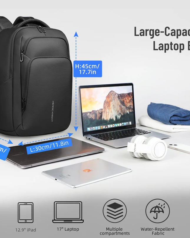 Moderner Business-Rucksack 17 Zoll Herren